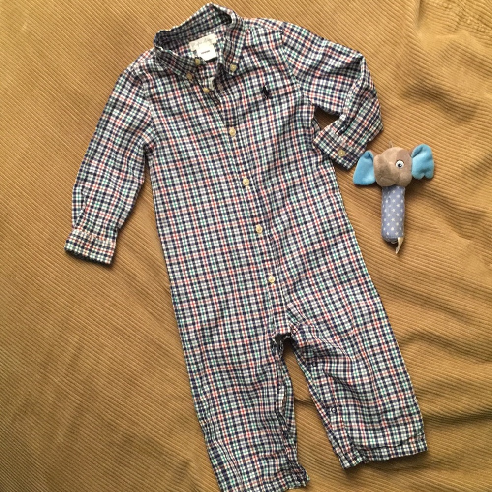 Plaid Ralph Lauren 1piece